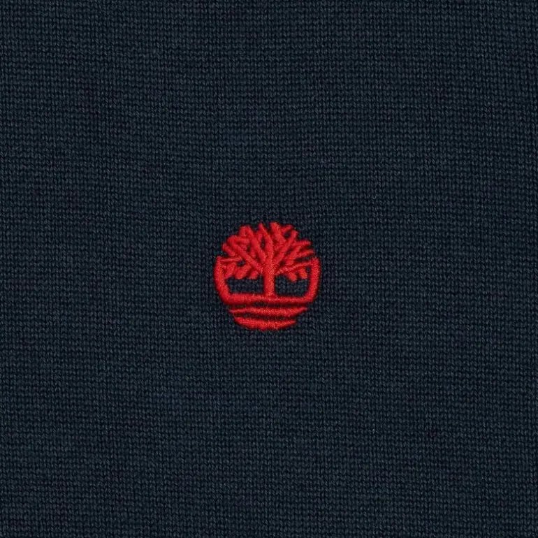 JOHNS RIVER CHEST LOGO- MAGLIE E FELPE DARK SAPPHIRE TB0A2BSC