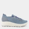 KIM- SNEAKERS BLU FOG SILVER/GRIGIO IM-E25D-08