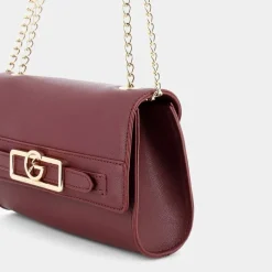 LADY- TRACOLLE DARK RED 8402