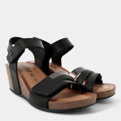 LAURITA- SANDALI NERO/ANTRACITE 7699500