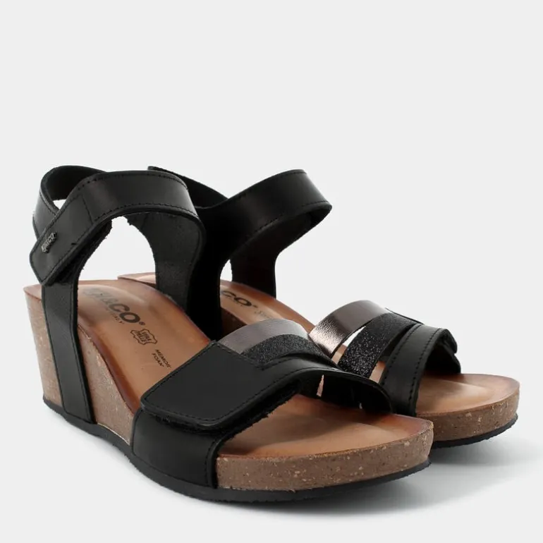 LAURITA- SANDALI NERO/ANTRACITE 7699500