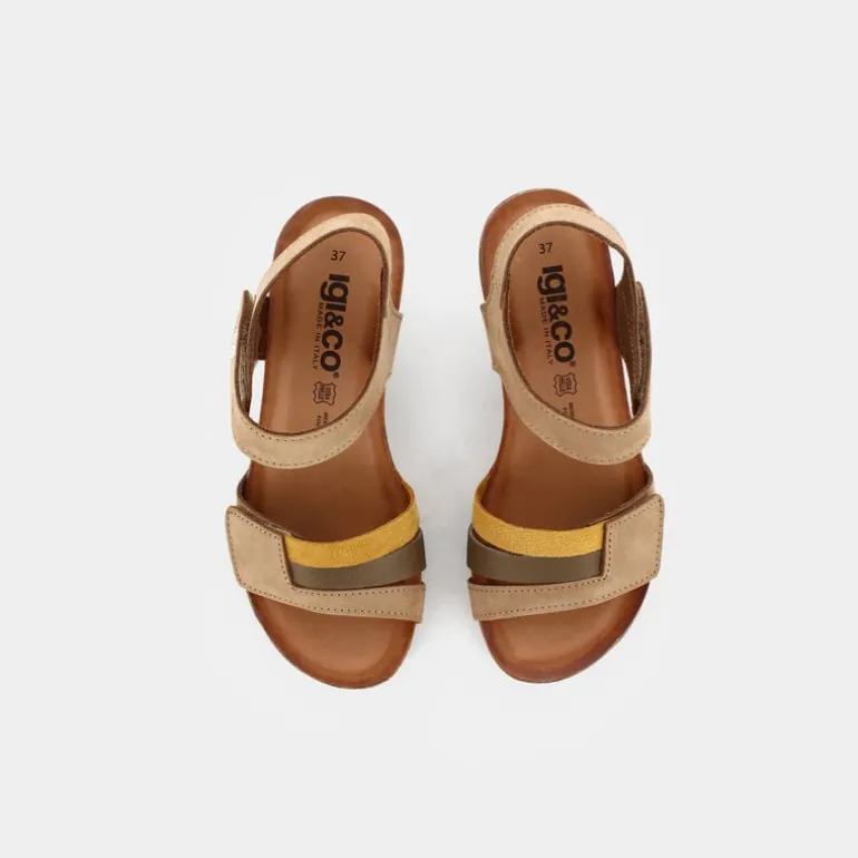 LAURITA- SANDALI TORTORA/FANGO 3697233