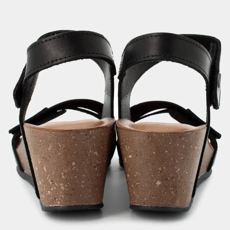 LAURITA- SANDALI NERO/ANTRACITE 7699500