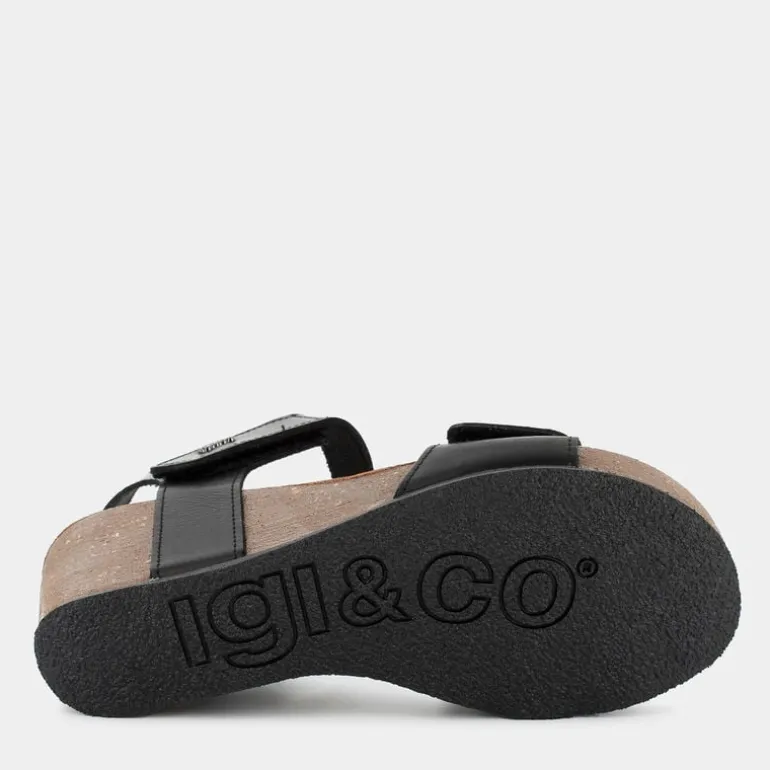 LAURITA- SANDALI NERO/ANTRACITE 7699500