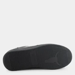 LEATHER- SNEAKERS NERO RACERR