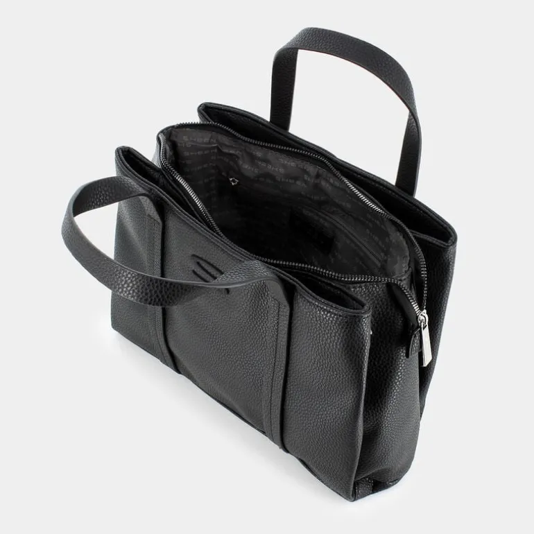 LEOPARD- BORSE NERO JI-I24-16