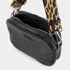 LEOPARD- TRACOLLE NERO JI-I24-17