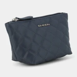 LILLA- PICCOLA PELLETTERIA BLU MV-E22-401