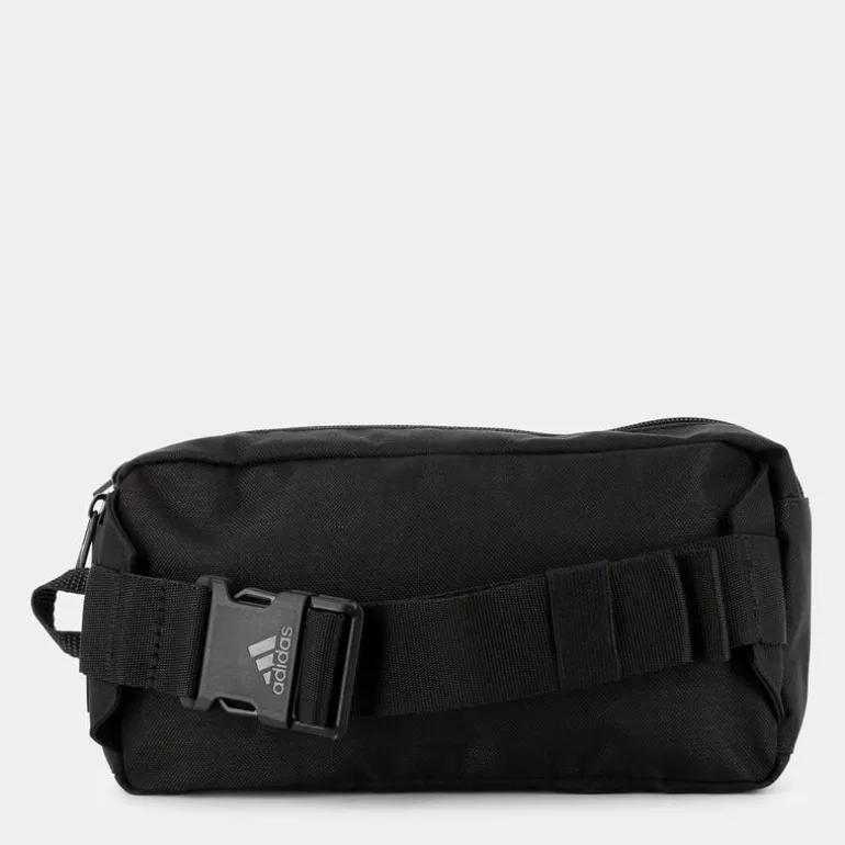 LINEAR BUM BAG- ACCESSORI SPORT black/white HT4739