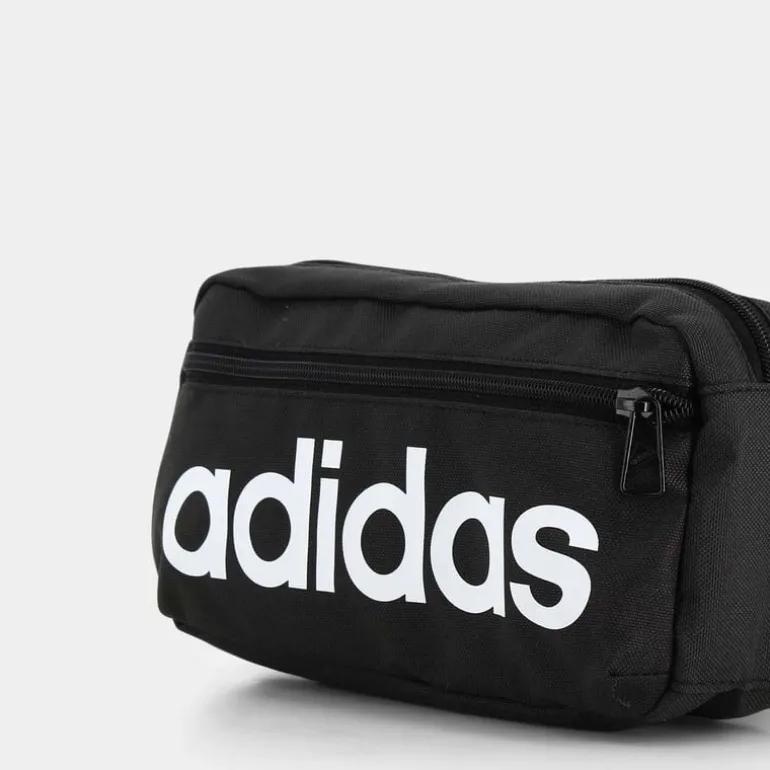 LINEAR BUM BAG- ACCESSORI SPORT black/white HT4739