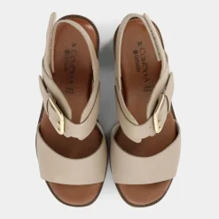 LOLLY- SANDALI CREMA WR-E24D-13