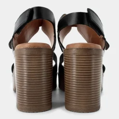 LOLLY- SANDALI NERO WR-E24D-13