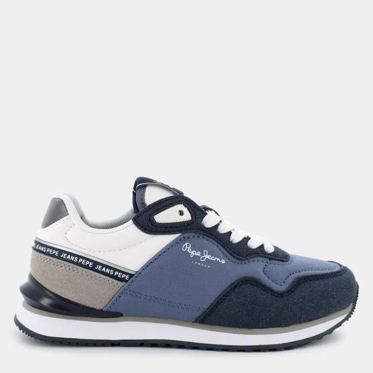 LONDON SEAL B- SNEAKERS BLU PBS40001 562