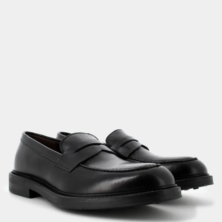 LORENZ- MOCASSINI NERO IT-I24U-07