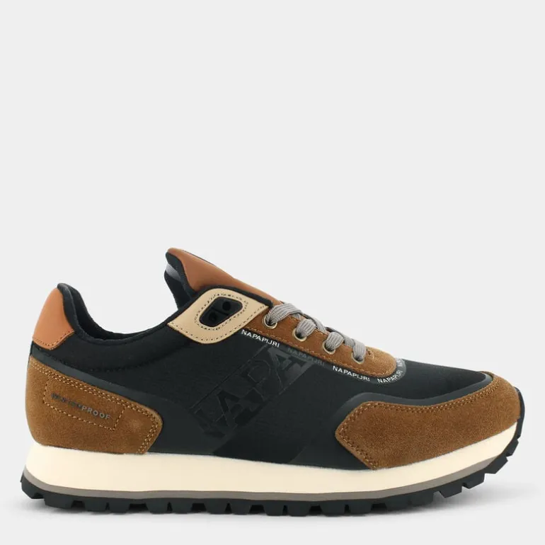 LOTUS- SNEAKERS BLACK/BROWN NP0A4HVL