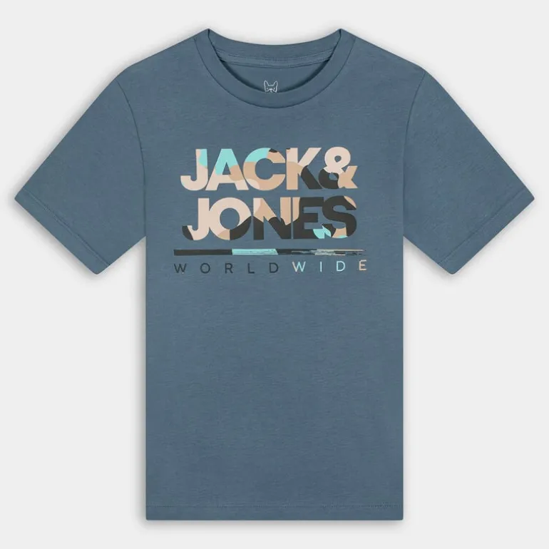 LUKE TEE SS CREW NECK- T-SHIRT BLU 12259476