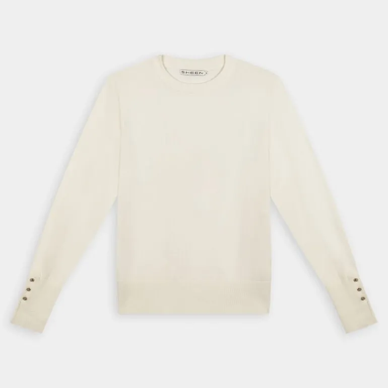 MALOU- MAGLIE E FELPE CLOUD DANCER 15324187