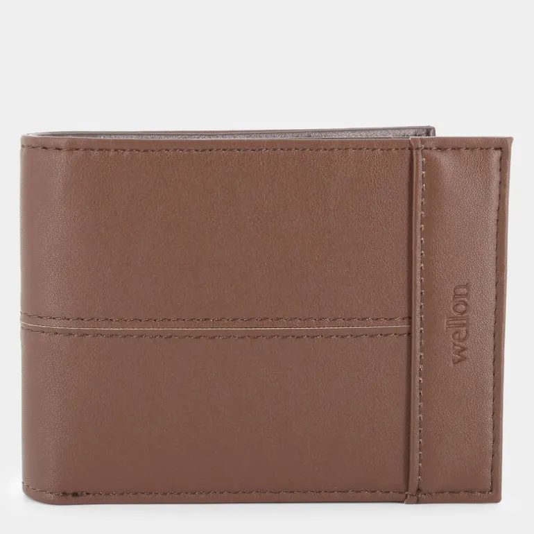 MARRON- PICCOLA PELLETTERIA CUOIO EN-E24-200