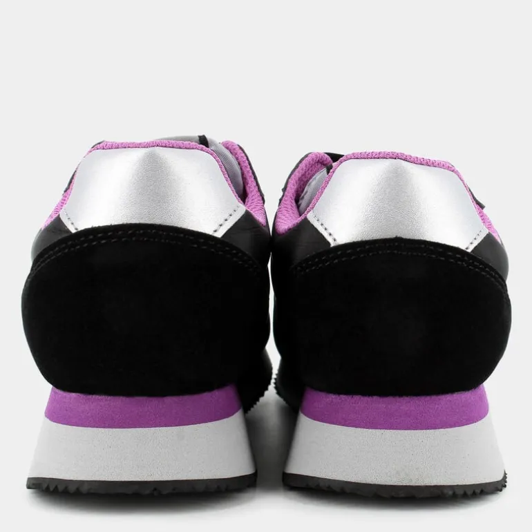 MARTIE- SPORTIVE BLACK VIOLA EL42W42455