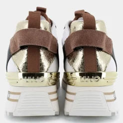 MAXI WONDER 72- SNEAKERS OFF WHITE-BROWN BA4057PX454S3179