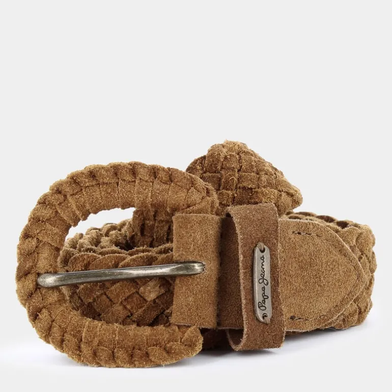 MEGAN BELT- CINTURE TAN BROWN PL020846