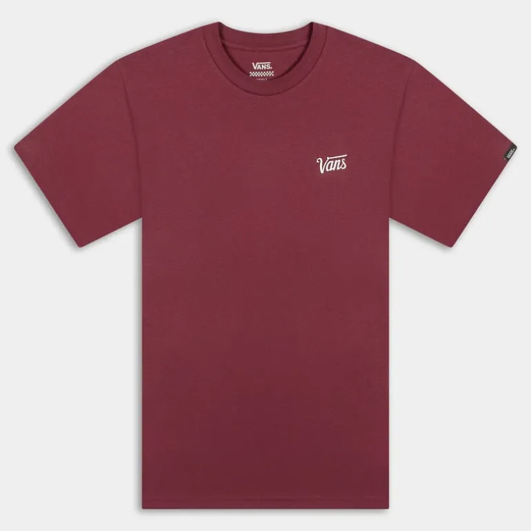 MINI SCRIPT TEE-B- T-SHIRT BURGUNDY VN0A7Y3S