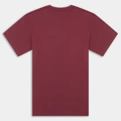 MINI SCRIPT TEE-B- T-SHIRT BURGUNDY VN0A7Y3S