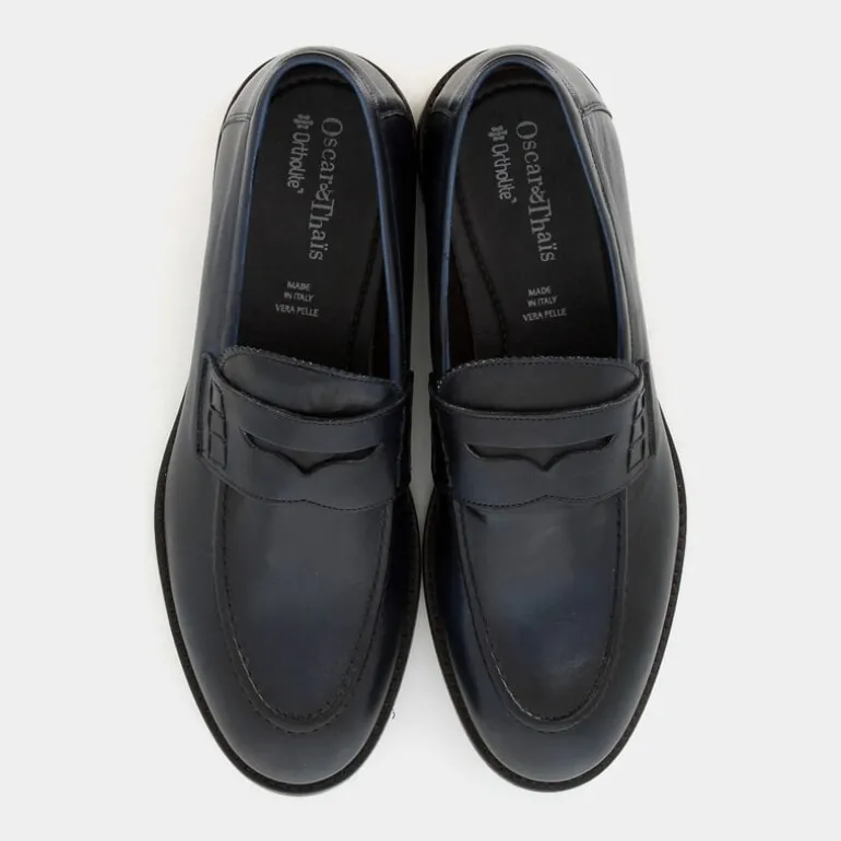 MOCASSINI BLU EI-E25U-02