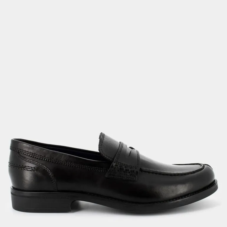 MOCASSINI NERO IT-E24U-06