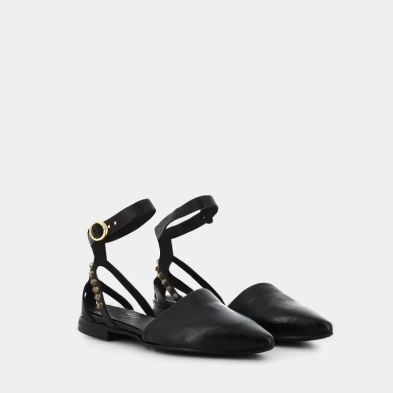 MOCASSINI NERO OL-E23D-04