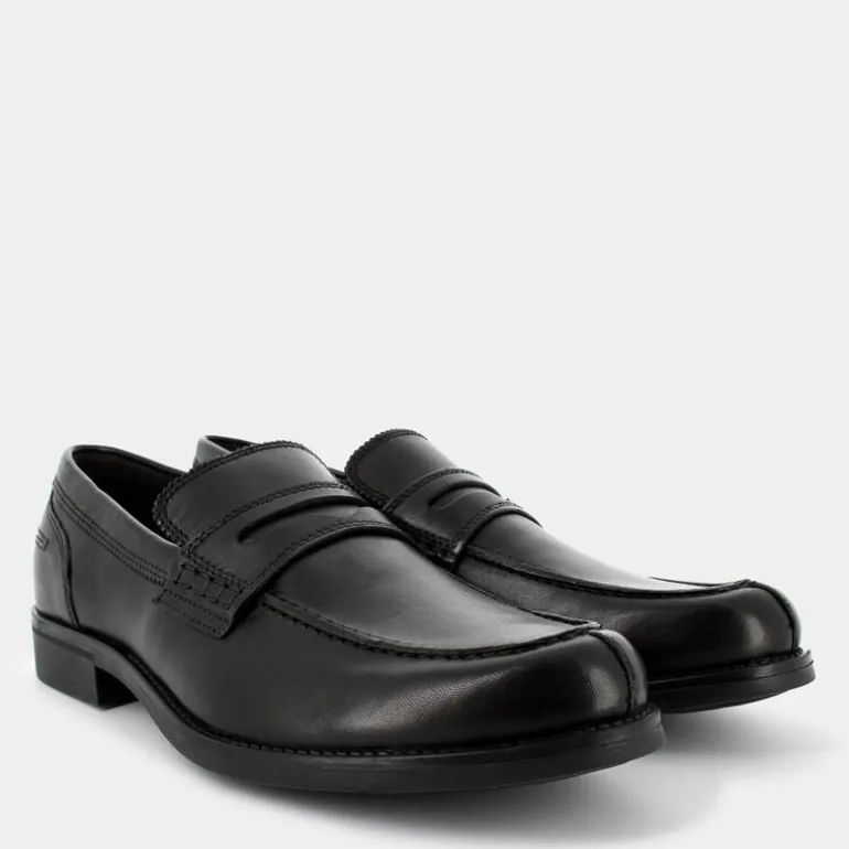 MOCASSINI NERO IT-E24U-06