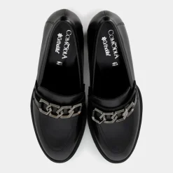 MOCASSINI NERO CM-I24D-01