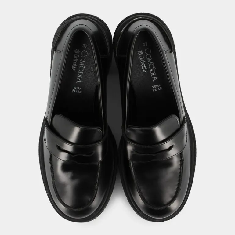 MOCASSINI NERO WR-I23D-36