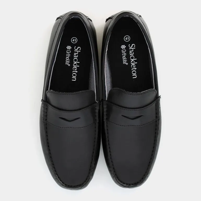 MOCASSINI NERO IT-E25U-20