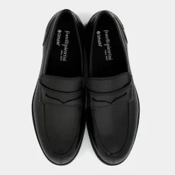 MOCASSINI NERO IT-E24U-06