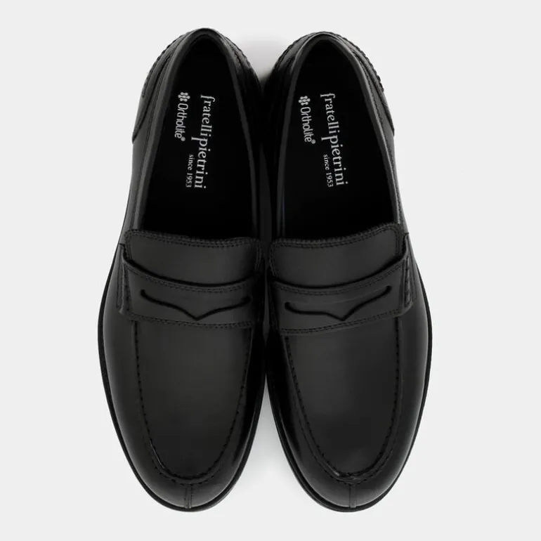 MOCASSINI NERO IT-E24U-06