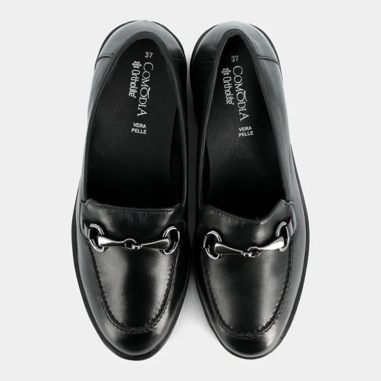 MOCASSINI NERO WR-I23D-25