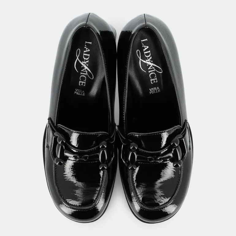 MOCASSINI NERO CM-I23D-03