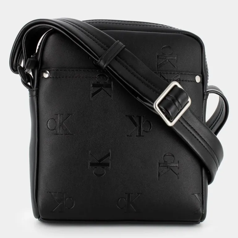 MONOGRAM SOFT REPORTER18 ALLOVER PRINT- TRACOLLE BLACK 12031-0GK