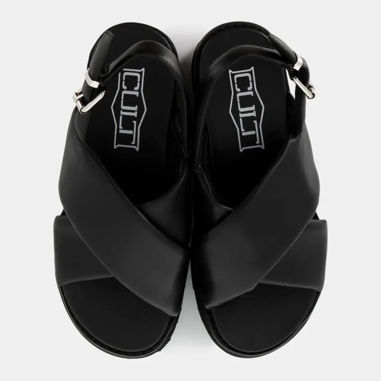 NANCY- SANDALI NERO CLW426400