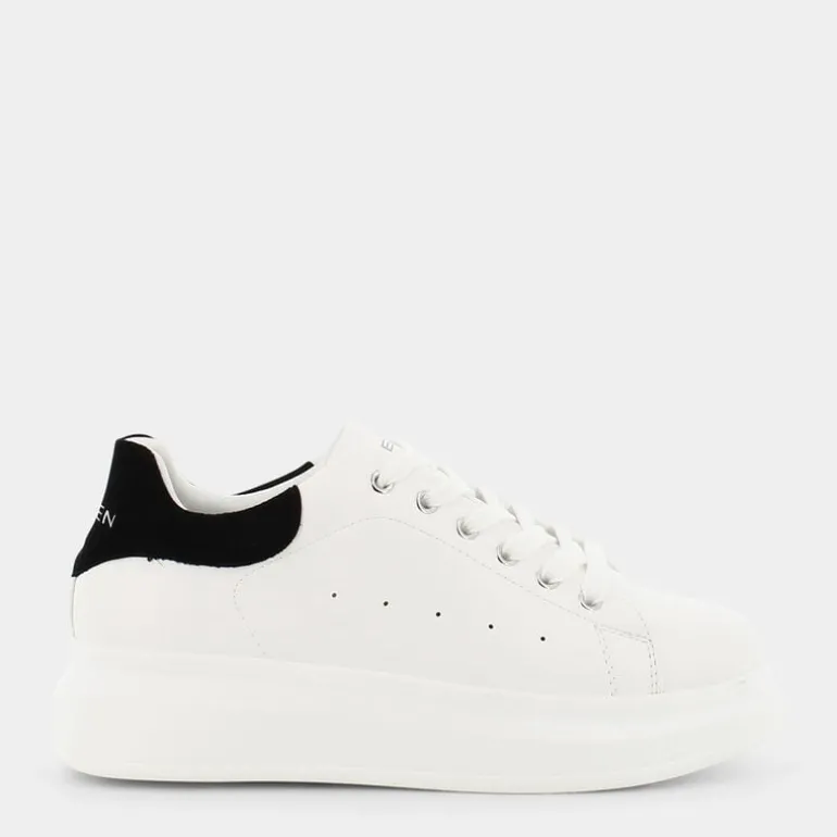 NERO- SNEAKERS BIANCO/NERO XM-E23D-03