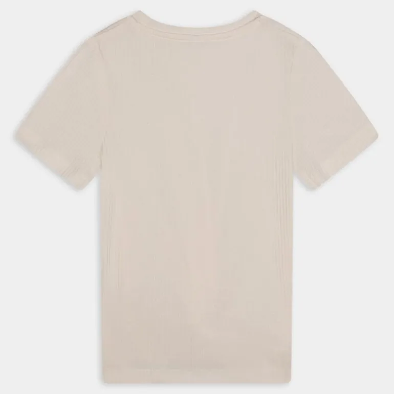 NKFBILILLE SS SLIM TOP- T-SHIRT JET STREAM 13226091