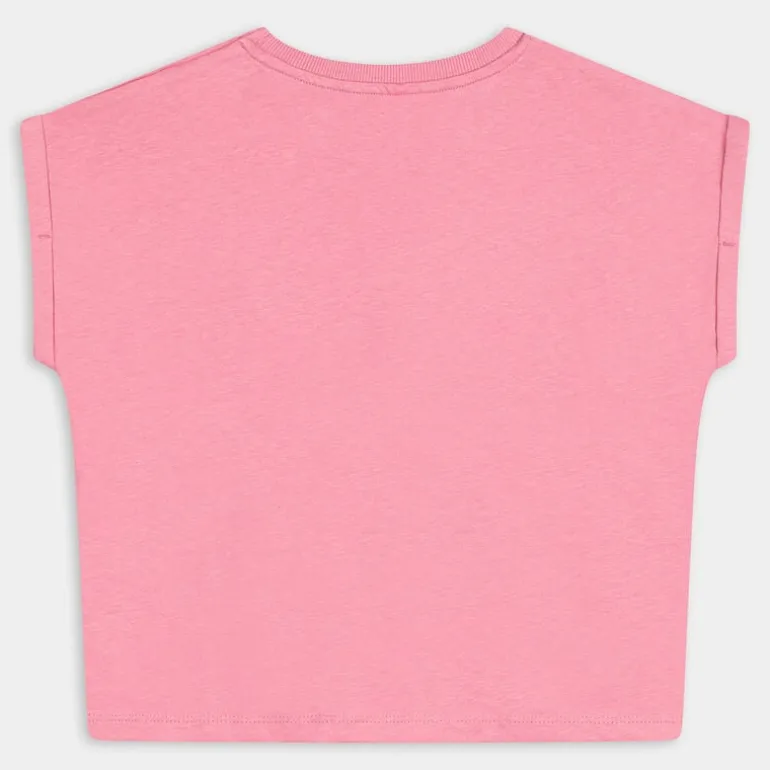 NKFFLARVE SS SHORT LOOSE TOP- T-SHIRT CASHMERE ROSE 13228726