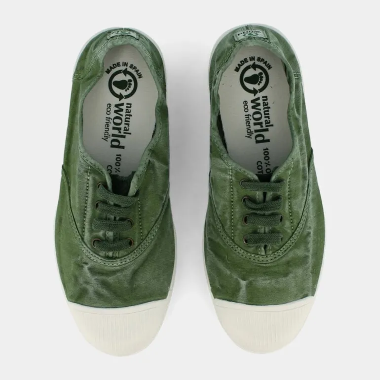 OLD LAVANDA- SNEAKERS OLIVA 102E