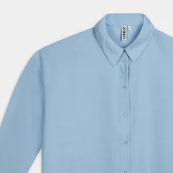 ONLIRIS L/S MODAL SHIRT- T-SHIRT Cashmere Blue 15284994