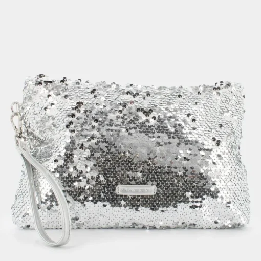 PAILLET- CLUTCH SILVER JI-E24-100