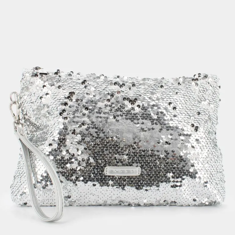 PAILLET- CLUTCH SILVER JI-E24-100