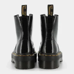 PATENT LAMPER CROC- SCARPONCINI BLACK SINCLAIR