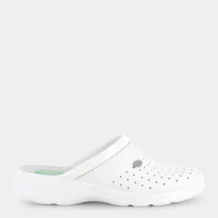 PELLE- CIABATTE BIANCO DU-E23U-01