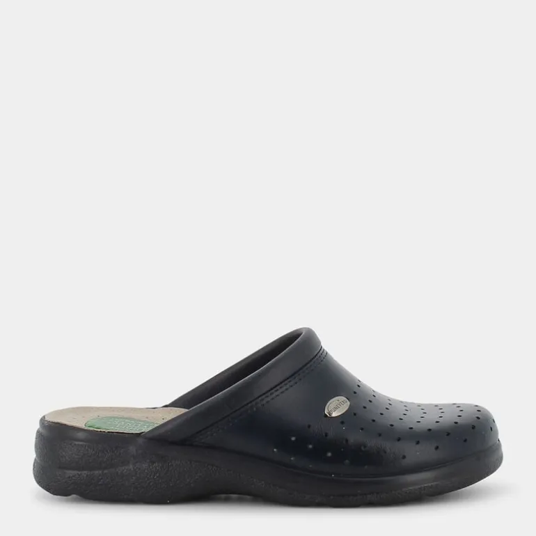 PELLE- CIABATTE BLU DU-E23U-01